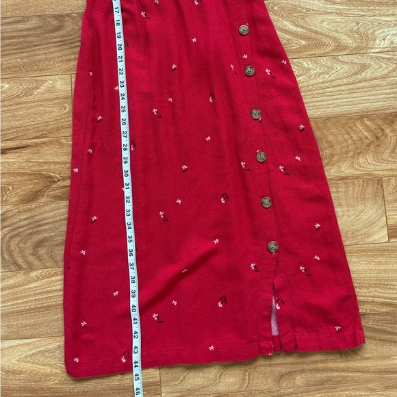 Universal Thread Red Midi Dress - Picture 6 of 7